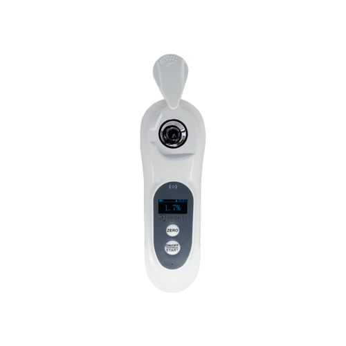 Refratômetro digital 0~95% IP65 res. 0,001 para teste de açucar compensação automática de temperatura visor OLED Novotest.br LH-T95