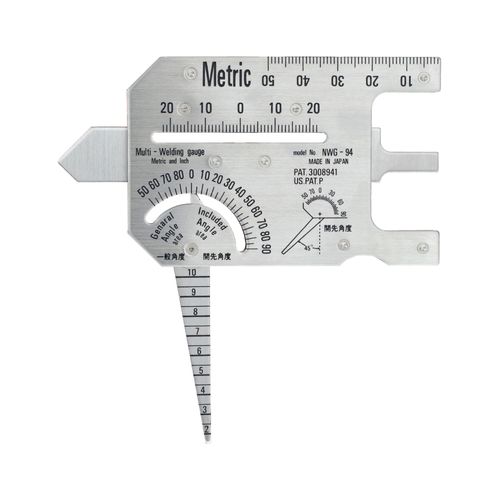Calibre Universal para Ângulo de Solda Novotest.br TEC-AK300