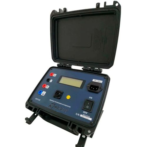 Medidor de Sincronismo de Disjuntor 0,04 a 20.000,00 x 0,001 milissegundos display LCD com interface IC2 Novotest.br ANT-2
