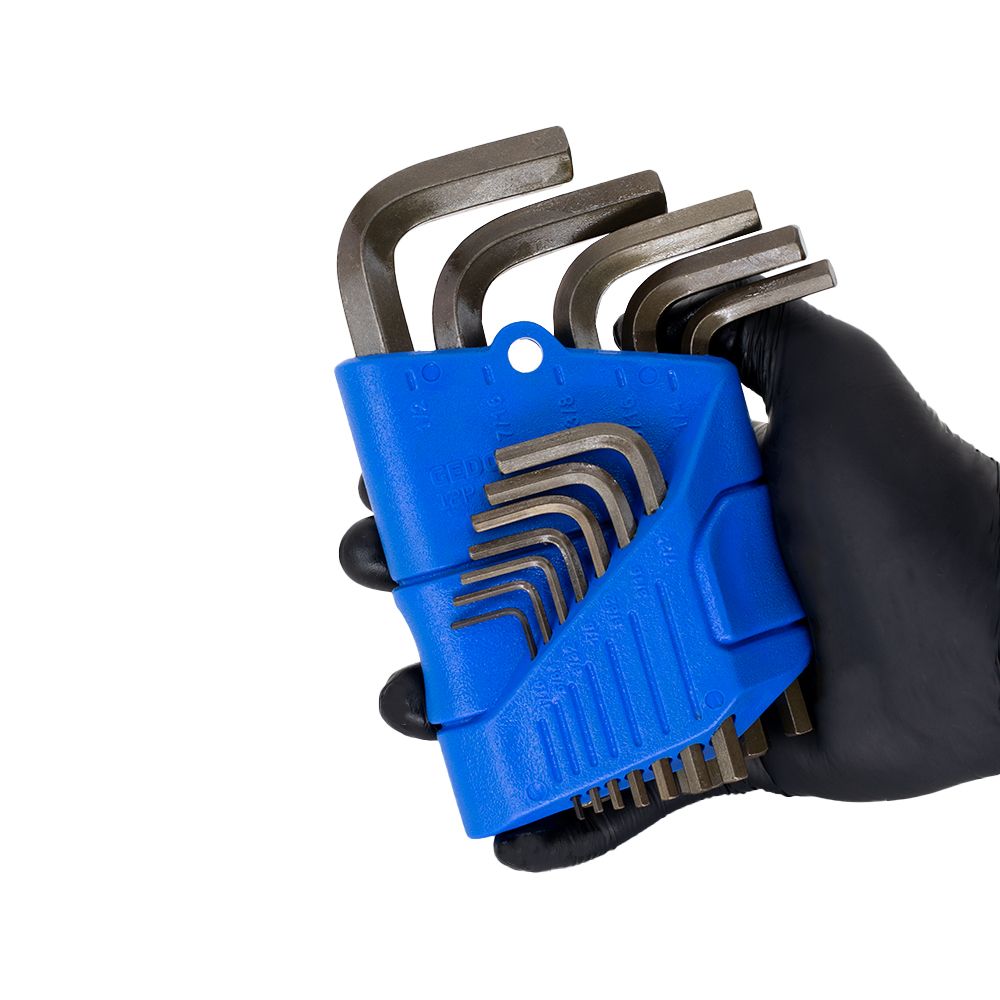 Jogo de Chave L Allen Hexagonal 1/16 a 1/2 12 Peças ref. 012.156