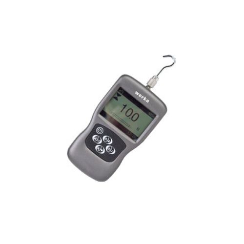 Dinamômetro digital 50N resolução 0.01N 1000Hz saída de dados USB/RS-232 display reversível automático Werka 9214-0050N