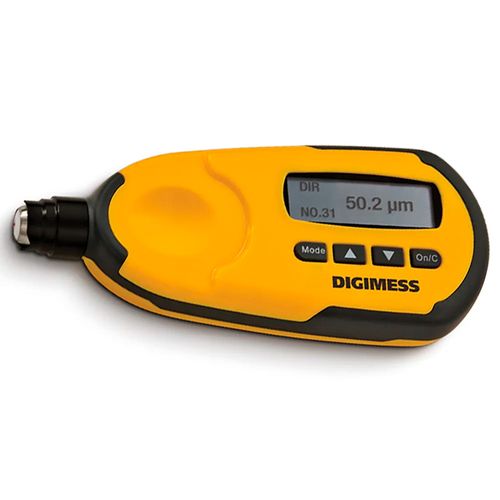 Medidor de espessura de camadas não ferroso 0~1250µm armazenamento de dados medição simples e continua Digimess 400.156-PLUS