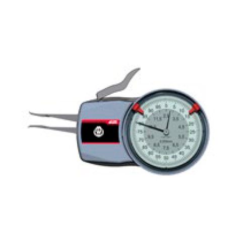 Medidor de ranhura interna analógico 2.5-12.5mm resolução 0.005mm precisão ±0.015mm IP65 Tolerância Werka 4309-012
