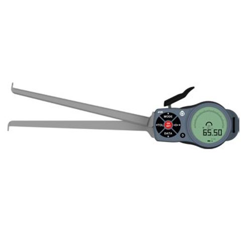 Medidor de ranhura externa digital 0-50mm resolução 0.01mm precisão ±0.05mm IP67 Tolerância Werka 4308-050