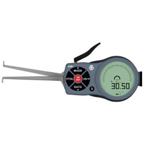 Medidor de ranhura interna digital 5-15mm resolução 0.005mm precisão ±0.015mm IP67 Tolerância Werka 4307-015