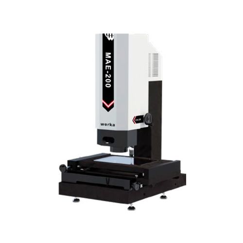 Máquina de medição visão manual MAE-200S1 X/Y 200x150mm resolução 0,5µm base em granito Werka 5294-200S1