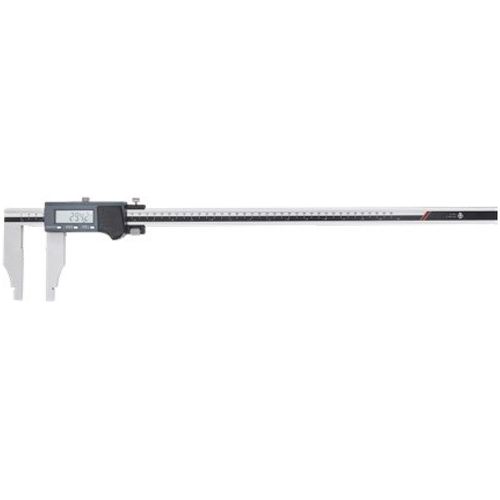 Paquímetro digital serviços pesados 0-800mm/0-32'' resolução 0.01mm/0.0005'' Mandíbula 200mm IP66 ajuste fino Werka 2210-802