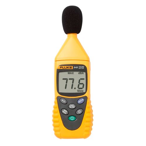 Decibelímetro digital Faixa de ponderação de frequência A e C automáticas 4 Digitos Fluke-945