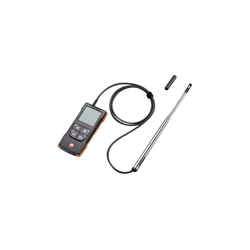 Anemômetro de fio quente digital 0,01~30m/s testo 425 com conexão de aplicativo Testo 0563 0425
