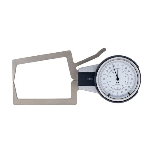 Medidor de espessura de chapa de metal 10-30mm Novotest.br CG-312