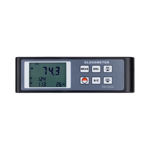 Medidor de brilho 20°/60°/85° 0,1~2000GU Novotest.br GM-2000