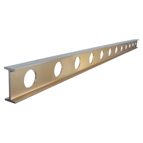 Régua duplo T liga leve alta precisão 1000x60x40mm paralelismo 0,008mm Novotest.br NOV-20215-1M