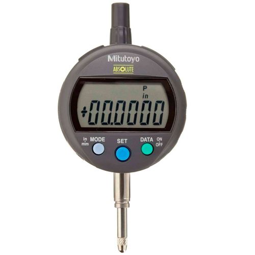 Relógio comparador Digital Mostrador Giratório 330° 0-12,7mm 0,01mm 0-0,5'' 0,0005'' Tampa Lisa Mitutoyo 543-401B