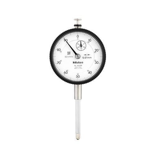 Relógio Comparador 30mm resolução 0,01mm Curso Longo Mitutoyo 2052AB