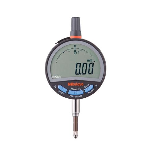 Relógio comparador Digital 12,7mm 0,001mm Alimentado Externamente Saída N-Ch –NG, Ok, +NG. Tampa Lisa Mitutoyo 543-350B