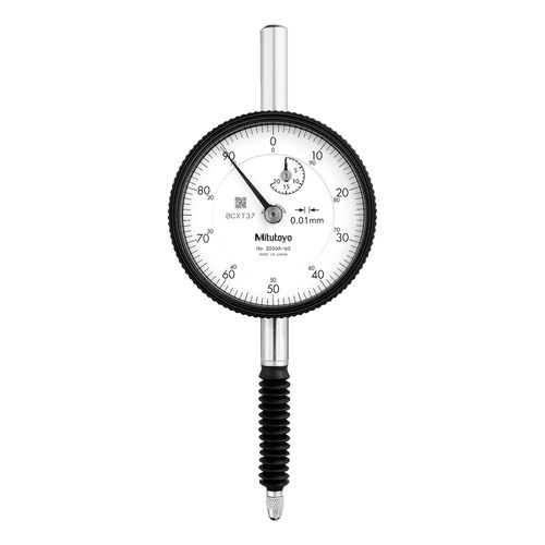 Relógio comparador 20mm resolução 0,01mm Tipo ISO IP64 Mitutoyo 2050A-60