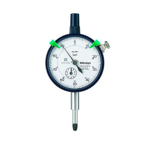 Relógio comparador 1mm resolução 0,001mm à prova de choque Mitutoyo 2110SB-10