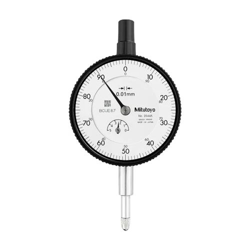 Relógio Comparador 5mm Resolução 0,01mm Ø57mm Tampa com Orelha Mitutoyo 2044S