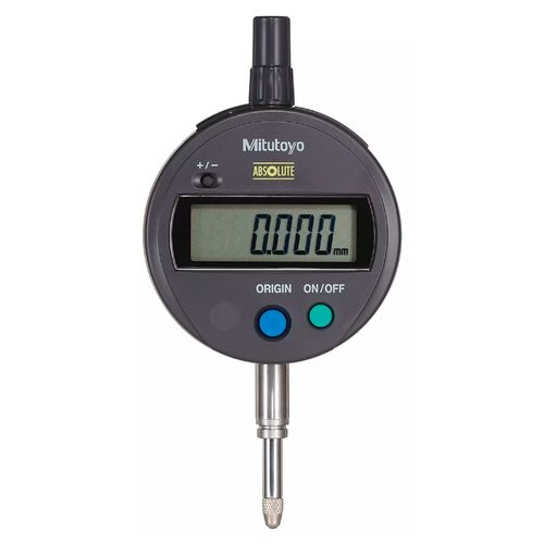 Relógio comparador Digital IP42 0-12,7mm 0,001mm Absolute com Saída de Dados Tampa Lisa Mitutoyo 543-790B-10