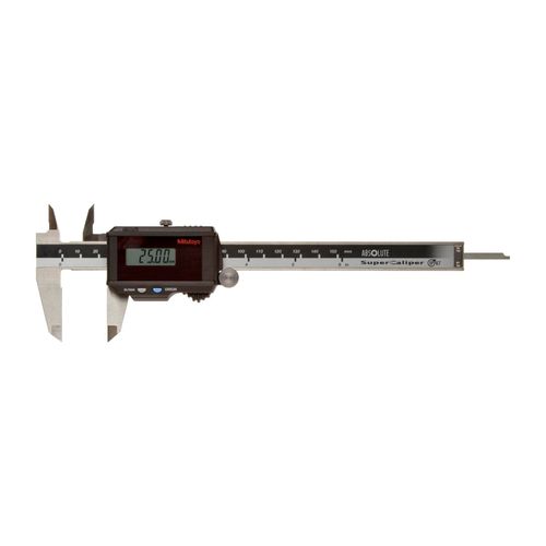 Paquímetro Digital solar 0 a 6'' resolução 0,0005'' IP67 ABSOLUTE saída de dados Mitutoyo 500-786