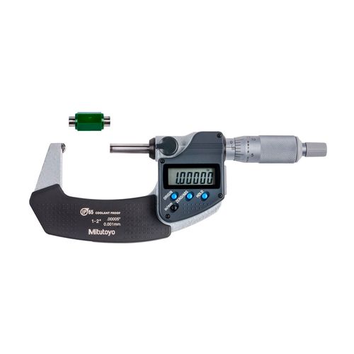 Micrômetro digital de tubo com batente esférico 25-50mm/1-2'' resolução 0,001mm/0,00005'' IP65 ABSOLUTE INC HOLD Mitutoyo 395-352-30