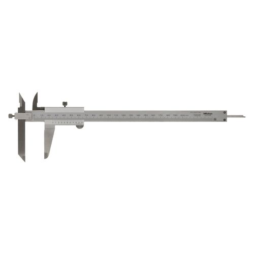 Paquímetro com Mandíbula de Medição Ajustável e Medidor de Profundidade 0-200mm 0,05mm Mitutoyo 536-102