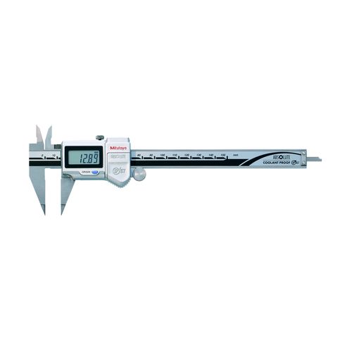 Paquímetro digital com rolo de polegar 0-150mm IP67 ABSOLUTE Saída de dados Mitutoyo 573-621-20