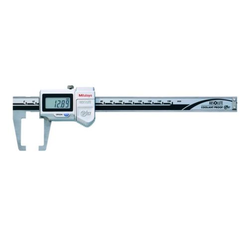 Paquímetro Digital Absolute IP67 com Pontas de Medição Angulares 0-150mm 0,01mm para Medição de Canais Externos com Saída de Dados Mitutoyo 573-653-20
