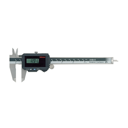 Paquímetro digital solar 0-150mm/0-6'' resolução  0,01mm/0,0005'' IP67 ABSOLUTE Mitutoyo 500-784