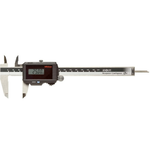 Paquímetro digital Solar 0-150mm resolução 0,01mm IP67 ABSOLUTE saída de dados SPC Mitutoyo 500-776
