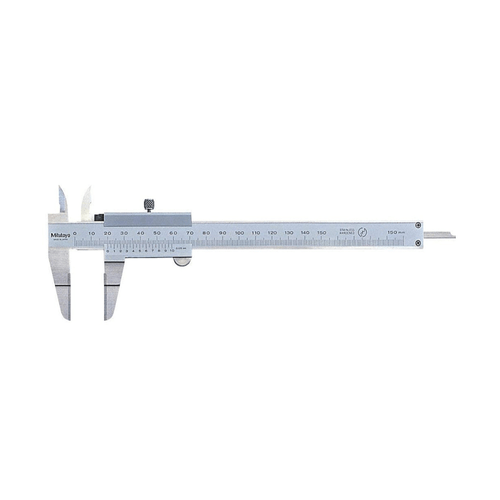 Paquímetro com Bico tipo Lâmina com metal duro para Medição de Ranhura Interna 0-150mm 0,05mm Mitutoyo 536-134