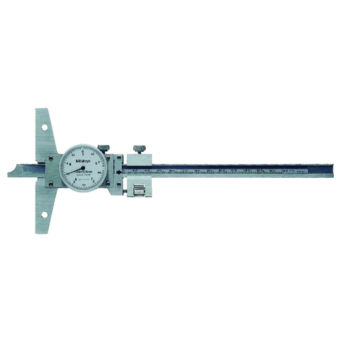 Paquímetro de Profundidade com Relógio 0-300mm 0,05mm com Ajuste Fino Mitutoyo 527-303-50