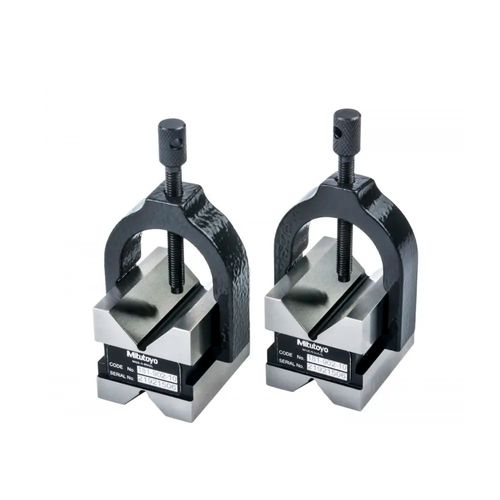 Bloco em V em par em aço temperado Ø50mm Mitutoyo 181-903-10