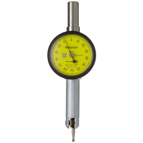 Relógio Apalpador Compacto com ponta tipo rubi 0-0,14mm resolução 0,001mm Mitutoyo 513-501E