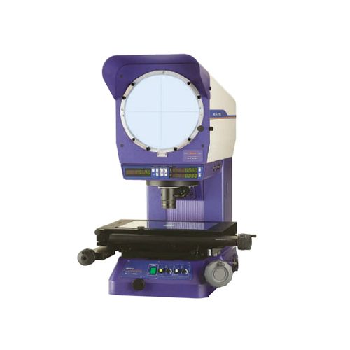 Projetor de perfil imagem direita Ø306mm mesa 100x100mm resolução 1'/0,01° lente 10x Mitutoyo 303-712-1A