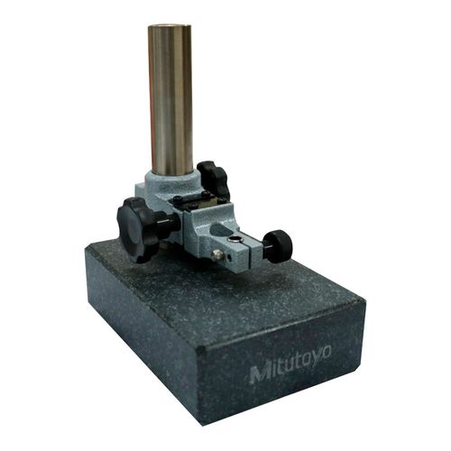 Mesa de Medição com Base de Granito 120x180x50mm Ajuste Fino Coluna 110mm Encaixe 8mm e 3/8'' Mitutoyo 215-150-10