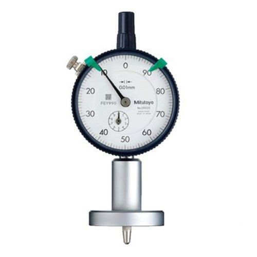 Medidor de Profundidade Ponta Esferica Base Ø40mm 0-10mm 0,01mm Mitutoyo 7224