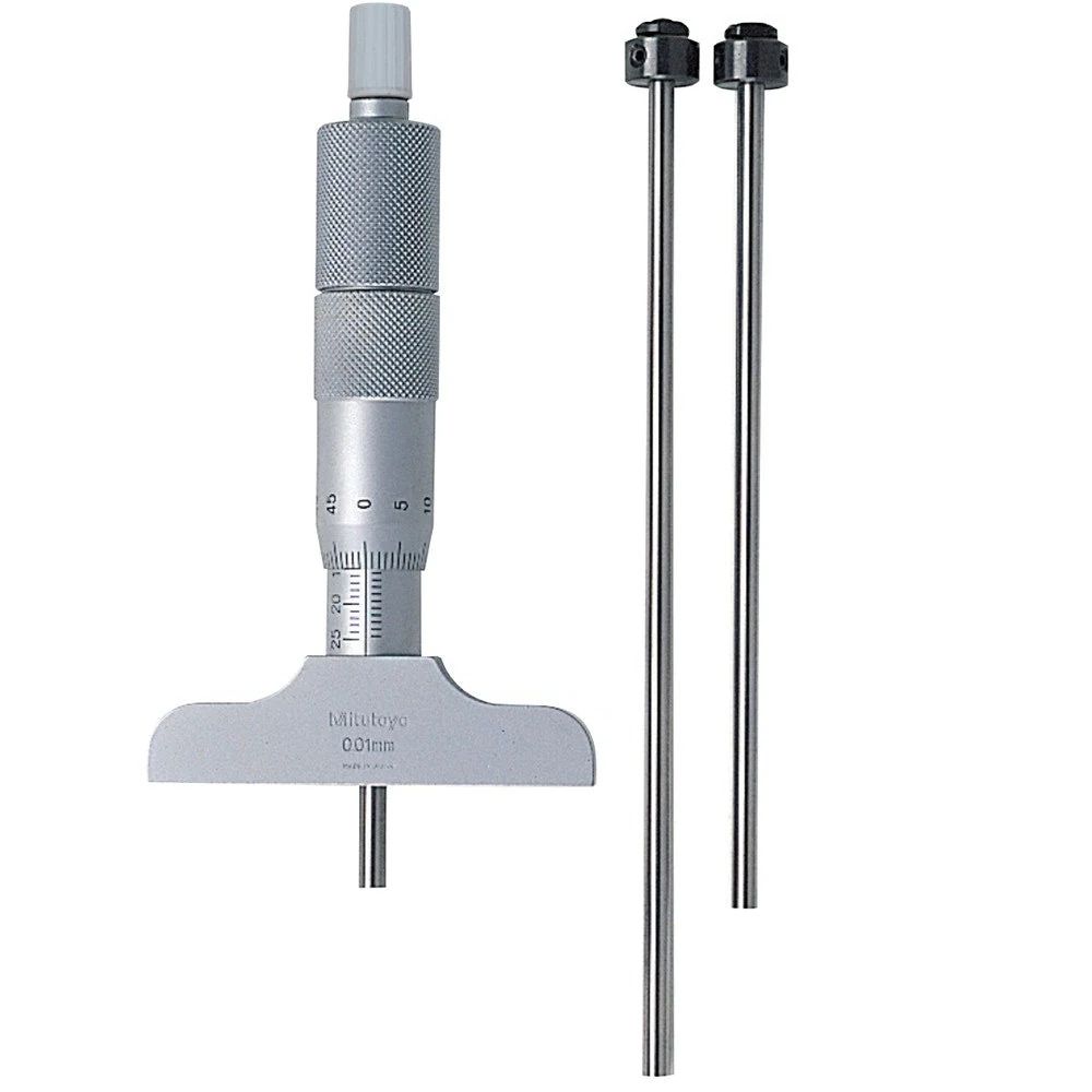 ホンマ　 T W747 U T＿ H7 U22 Micrômetro de Profundidade com 2 Hastes Intercambiáveis 0-50mm