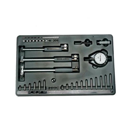 Comparador de diâmetro interno 400–600mm resolução 0,01mm com cabeçote micrométrico Mitutoyo 511-807