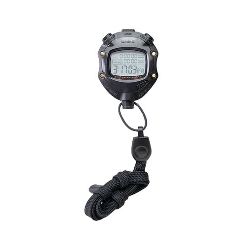 Cronômetro digital 1/1000 segundos precisão 99,9988% registro de memoria CASIO HS-80TW-1DF