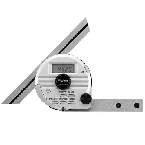 Transferidor de Ângulo Digital 150mm/6'' resolução 1'/0,01° com saída de dados Digimatic preset hold Mitutoyo 187-501