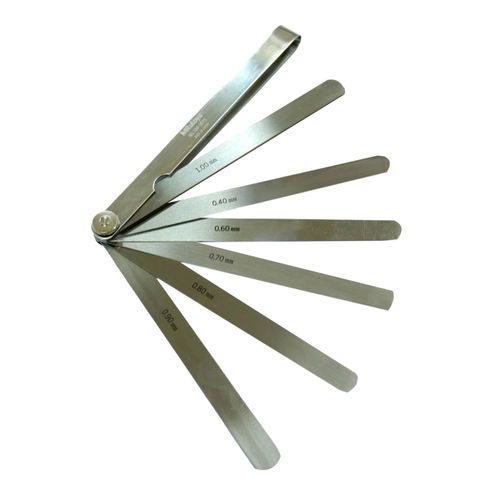 Calibrador de Folga 0,05–1mm com 13 Lâminas Longas Mitutoyo 184-301S