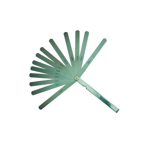Calibrador de Folga 0,03–0,5 mm com 13 Lâminas Longas Mitutoyo 184-302S