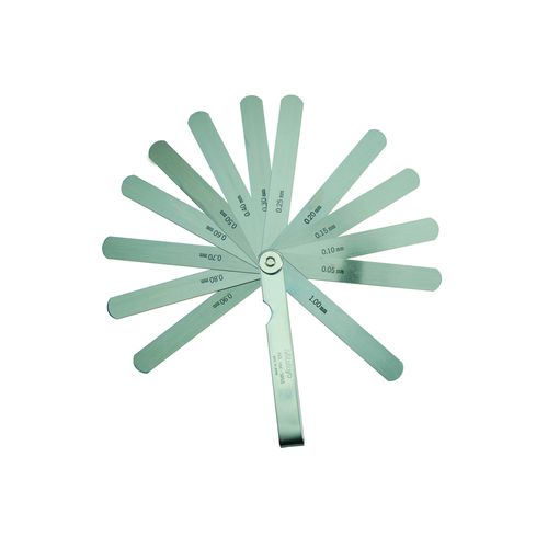 Calibrador de Folga 0,05–1mm com 13 Lâminas Mitutoyo 184-305S