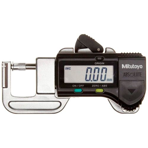 Mini Medidor de Espessura Quick Mini mm/Pol 0-12mm 0,01mm 0,5'' 0,0005''Mitutoyo 700-118-30