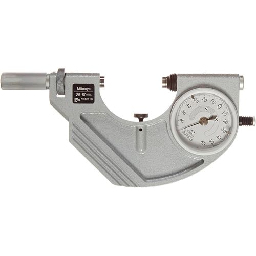 Micrômetro calibrador de boca analógico 25–50 mm resolução 0,001 mm Mitutoyo 523-122