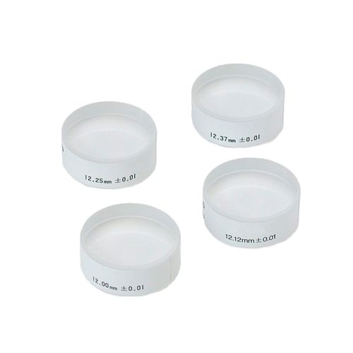 Paralelo Óptico 12,00–12,37mm 4 peças planicidade 0,1µm paralelismo 0,2µm Mitutoyo 157-903