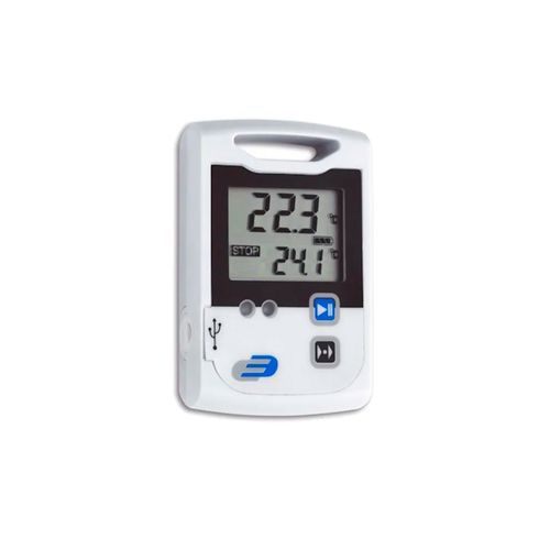 Data Logger Capacidade -30 a 70°C com Entrada para Sensor Externo -50 a 125°C com Cabo USB Modelo LOG 100 Ref. 5005-0100 Incoterm 3030.20.0.00