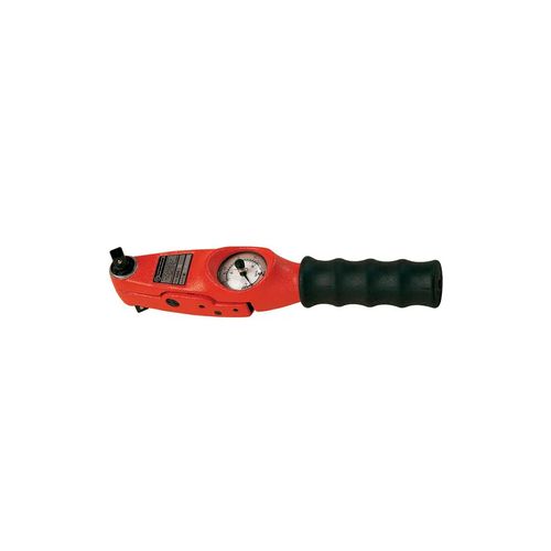 Torquímetro com Relógio e Ponteiro de Arraste Quadrado de 1/4" Capacidade em N.M 2,4-12 Resolução 0,5 N.M com Luz de Sin Ref. ADS 12 DS Gedore 052.278