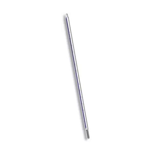 Termômetro químico escala externa -10+310°C resolução 1°C precisão ±1°C Hg refletor-azul 320+/-5x5,5-6,2mm Incoterm 5049